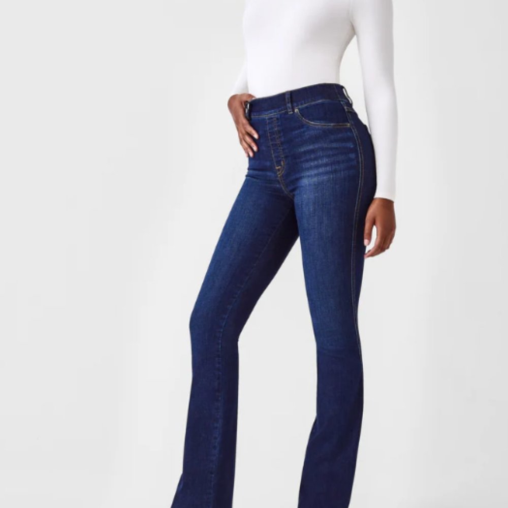 SPANX Flare Jeans, Dark Wash (Tall)